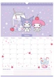 Настінний перекидний календар-планер Kite Hello Kitty А3 на&nbsp;2026 рік (HK26-440) - зображення 8