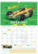 Настінний перекидний календар-планер Kite Hot Wheels А3 на&nbsp;2026 рік (HW26-440) - зображення 5