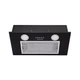 Черная встраиваемая в шкаф вытяжка для кухни Perfelli BI 5252 BL 700 LED, шириной 52 см - изображение 1