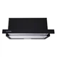 Черная кухонная вытяжка Minola HTL 5214 BL 700 LED, телескопическая выдвижная встраиваемая в шкаф, 50 см - изображение 1