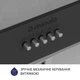 Графитовая встраиваемая в шкаф вытяжка для кухни Minola HBI 5204 GR 700 LED, шириной 52 см - изображение 10