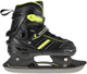 Łyżworolki Nils Extreme NH18191 2 w 1 rozmiar M Czarno-limonowe (5907695591392) - obraz 9