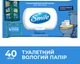 Упаковка вологого туалетного паперу Smile Prosto Care 40 аркушів х 20 шт (42100494) (4823071666083) - зображення 3