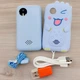 Смартфон "KidPhone Dino" с камерой и играми в коробке 14*9*4см голубой - изображение 3