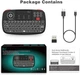 Riitek RII I4 mini Bluetooth/USB клавіатура з тачпадом та підсвічуванням (RU) - изображение 8