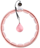 Hula-hop HMS HHM15 Pink z licznikiem + pas wyszczuplający BR163 Red (5907695552744) - obraz 2