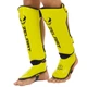 Защита для ног (голень и стопа) Zelart Heroe 1376 размер M Yellow-Black - изображение 1