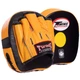 Лапа изогнутая кожаная (2шт) Twins Heroe 2054 Yellow-Black - изображение 1
