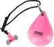 Hula-hop HMS OHA02 Pink z wypustkami i obciążnikiem One Fitness + pas BR160 (5907695552928) - obraz 10