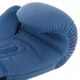 Перчатки для бокса кожаные на липучке Zelart Fistrage Heroe 4144 14 унций Blue - изображение 5