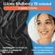 Маска для сну шовк "Чумацький Шлях" з нековзною резикою в Подарунковій упаковці Лаванда (1170-02) - зображення 6