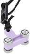 Hula-hop HMS OHA02 Violet z wypustkami i obciążnikiem One Fitness + pas BR160 (5907695552935) - obraz 9