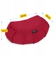 Подушка для йоги и медитации 4FIZJO Zafu полукруглая 40 x 30 x 12 см Red (P-5907739315496) - изображение 2