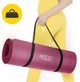 Коврик (мат) спортивный 4FIZJO NBR 180 x 60 x 1 см для йоги и фитнеса Burgundy (P-5905973406703) - изображение 8