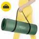 Коврик (мат) спортивный 4FIZJO NBR 180 x 60 x 1 см для йоги и фитнеса Navy Green (P-5905973406680) - изображение 5