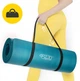 Килимок (мат) спортивний 4FIZJO NBR 180 x 60 x 1.5 см для йоги та фітнесу Sea Green (P-5905973406734) - зображення 5