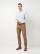 Рубашка мужская Massimo Dutti 160454403p09 L Голубая (1000000044470) - изображение 3