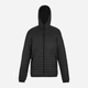 Куртка демисезонная с капюшоном мужская Regatta Rigain RMN318-800 S Черная (5063516098782) - изображение 5