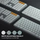 Bluetooth-клавиатура и мышь ProtoArc для Mac с подсветкой - изображение 2