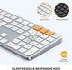 Bluetooth-клавиатура и мышь ProtoArc для Mac с подсветкой - изображение 5