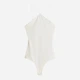 Боди-майка женская H&M 1072374002c30 S Белая (1000000051929) - изображение 1