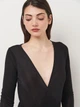 Боди-блуза женская Vero Moda 10221625p07 М Черная (1000000043761) - изображение 4