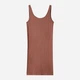Платье короткое летнее женское Pull & Bear 9391379717a M-L Коричневое (KC1000000038447) - изображение 5