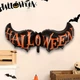 Фольгированная воздушный шарик "HALLOWEEN" в форме летучая мышь на Хэллоуин,Halloween - изображение 3