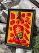 Авторская картина ручной работы с эпоксидной смолы "Dead Man Fingers" эксклюзивная картина с разбитой бутылкой, одни экземпляр - изображение 4