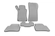 Автоковрики Digital Designs Mercedes-Benz C-Klasse (W203) 2000-2007 5 шт Серый (2117768999) - изображение 1