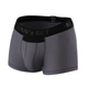 Чоловічі анатомічні боксери із бавовни з сіткою, Anatomic Classic Light, Black Series, графітовий L BSL110-10 - изображение 1
