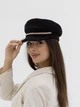 Кепи кашемировая с цепью D.Hats цвет чёрный - изображение 4