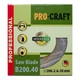 Пильный диск по дереву. Распилочный диск ProCraft B200.40 40T - изображение 2