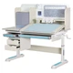 Дитяча парта Winnipeg Multicolor Plus WG Mealux BD-630 WG + BL з тумбою - зображення 1