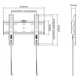 Кронштейн для телевізора Gembird WM-42F-01 23-42" 30 кг - зображення 2