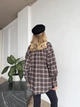 Жіноча фланелева сорочка у клітинку Uaclothes 48-52 Капучино (like35248-156681361) - изображение 5