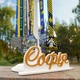 Медальниця настільна з ім'ям 30х50 см Еко Стиль на замовлення (МЕД-К30) - изображение 3