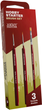 Zestaw pędzli The Army Painter Hobby Starter Brush Set 3 szt (5713799506701) - obraz 1