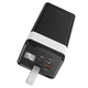 Power bank Hoco J86 40000mAh PD20W QC3.0 LCD Lamp Black - изображение 1