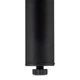 Стіл Bo-Camp Woodbine Oval 100x70 cm Black/Wood look (1404185) - зображення 9