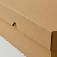 Коробка з кришкою ІКЕА VATTENTRÅG 32х23х10 см коричневий (20551091) - зображення 4