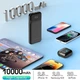 Повербанк 10000 mAh 22.5W powerbank Yoki MaxCap с LED-дисплеем и быстрой зарядкой PD/QC с кабелем Type-C портативная батарея павербанк для телефона apple айфона iphone самсунг samsung роутера планшета универсальный портативный пауэрбанк - изображение 3