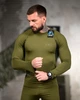 Термобілизна 511 Tactical Power Олива чоловіча швидковисихаюча термобілизна для спорту та активного відпочинку L - зображення 6