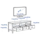Тумба під телевізор ІКЕА HEMNES 326х197 см (s79299554) - изображение 5