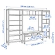 Тумба під телевізор ІКЕА HEMNES 326х197 см (s79299554) - изображение 4