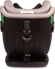 Fotelik samochodowy Caretero Securo I-Size Isofix od 40 cm do 150 cm Jasnoszary TERO-18554 (5903076320469) - obraz 9