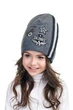 Комплект: шапка та хомут Nikola Польща MZ-2594-64 Сірий 54 ( 2948130200298) - зображення 3