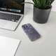 Etui plecki Wozinsky Glitter Case with Mag Safe do Samsung Galaxy S25 Purple (5907769370403) - obraz 7