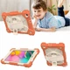 Чехол ARM Cover Samsung Galaxy Tab A8.0 (2019) T295 / T290 противоударный c подставкой 360° Orange - изображение 4