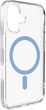 Панель Puro Lite Mag для iPhone 17 Blue\Transparent (8018417527180) - зображення 1